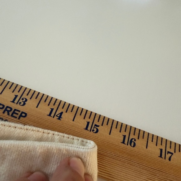 Pilcro Women's Cream Cotton Blend Shorts - - Picture 8 of 13